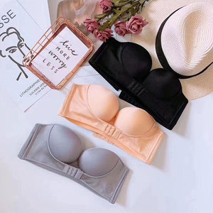 Reggiseno senza corsi con fibbia anteriore