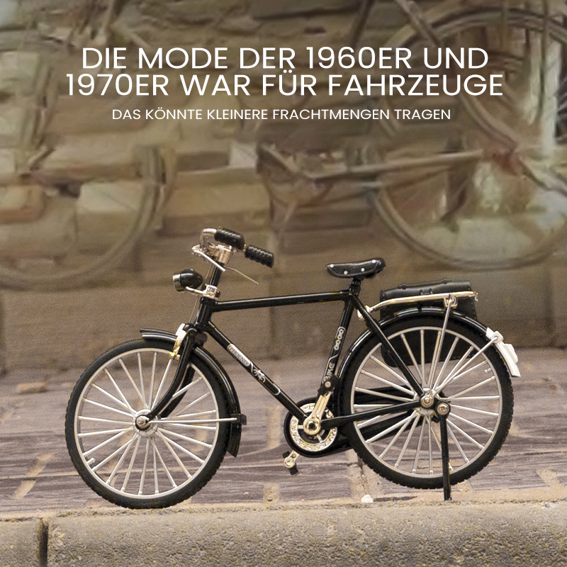 Zusammengebautes Fahrradmodell