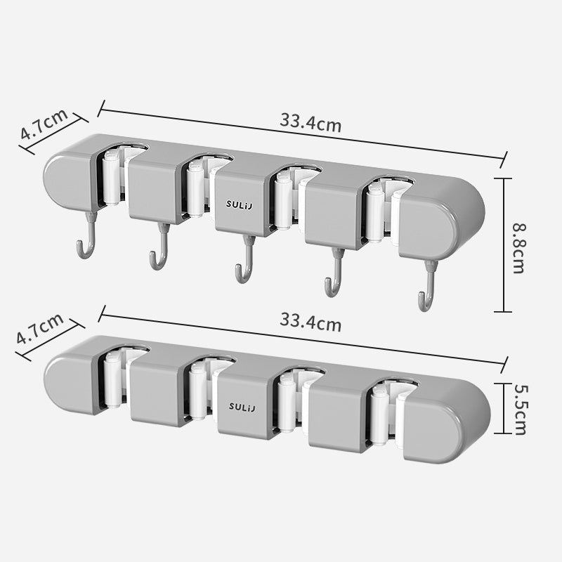 Multifunktionaler Mopphalter mit Haken