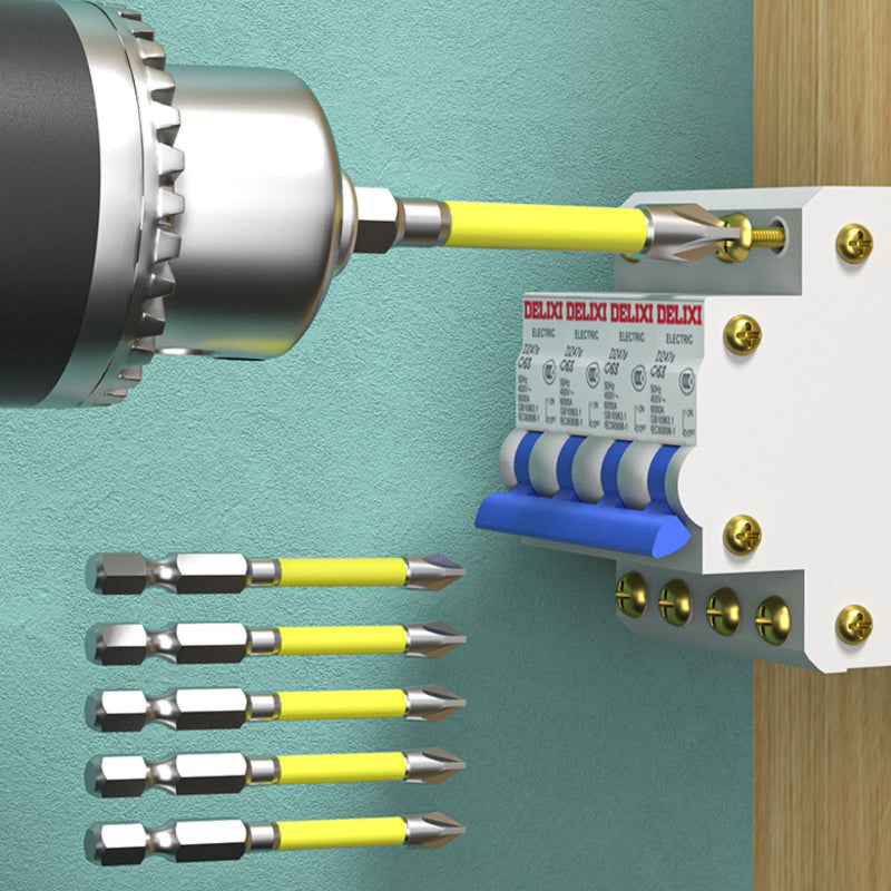 Kreuz- und Schlitz-Schraubendreher-Bits für Elektriker