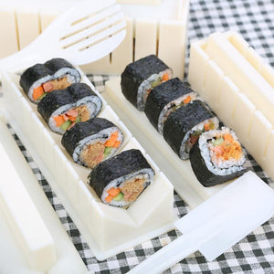 [4 forme! ] Produttore di sushi fai -da -te